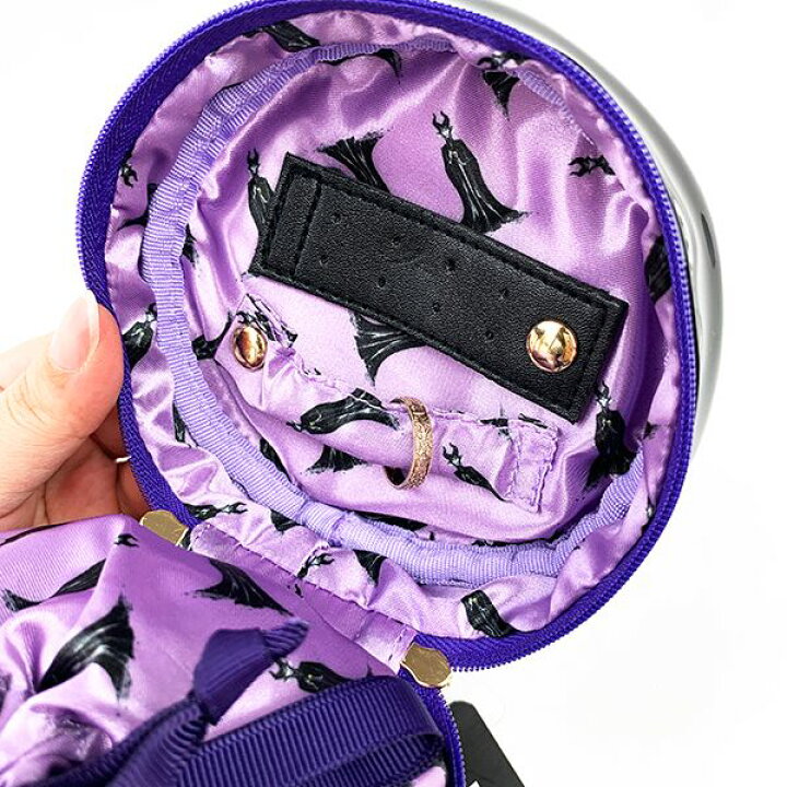 楽天市場 ディズニー マレフィセント ディズニー ヴィランズシリーズ バニティポーチ マレフィセント Disney 眠れる森の美女 グッズ ブラック キャラグッズ Perfect World Tokyo