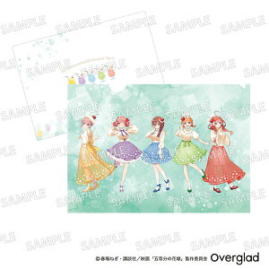 五等分の花嫁 A4クリアファイル クリームソーダver.(集合) 文房具 日本製