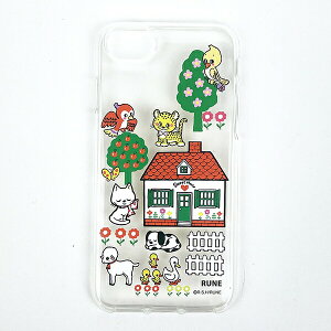 �������l �N���A�P�[�X �A�j�}�� iPhoneSE(��2����)8/7/6s/6 �X�}�z�p�i Rune