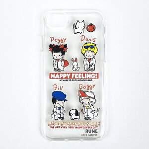 �������l �N���A�P�[�X WANPAKU iPhoneSE(��2����)8/7/6s/6 �X�}�z�p�i Rune