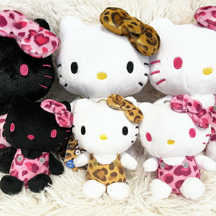 楽天市場】サンリオ ハローキティ ヒョウ柄 ブラック ボールチェーン  