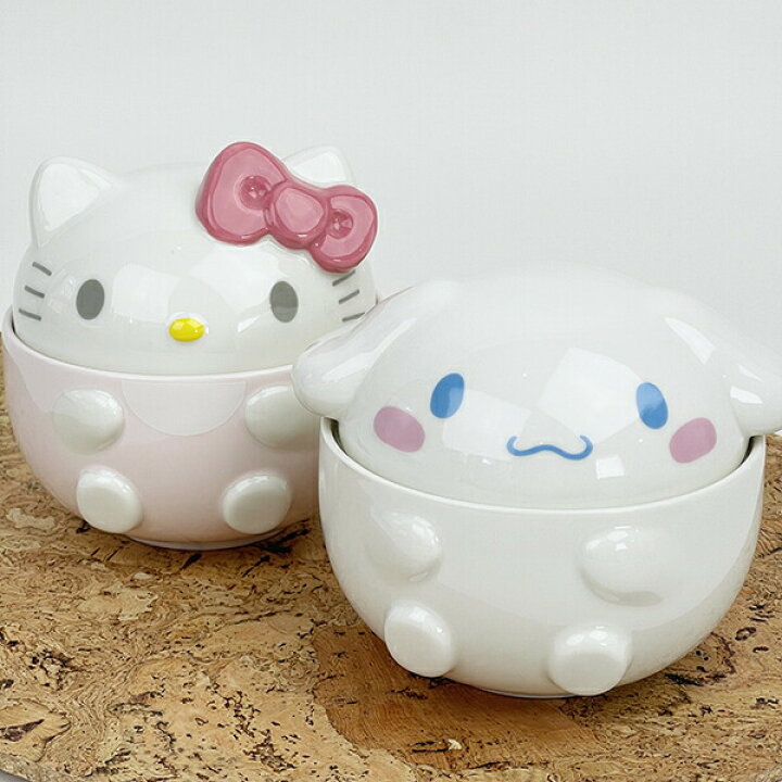 楽天市場】サンリオ ハローキティ フタ付きどんぶり 食器 Sanrio 