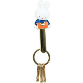 ミッフィー miffy にもつ バッグキークリップ キーホルダー