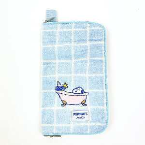 スヌーピー キープスタンド どっとポーチ バスタイム SNOOPY