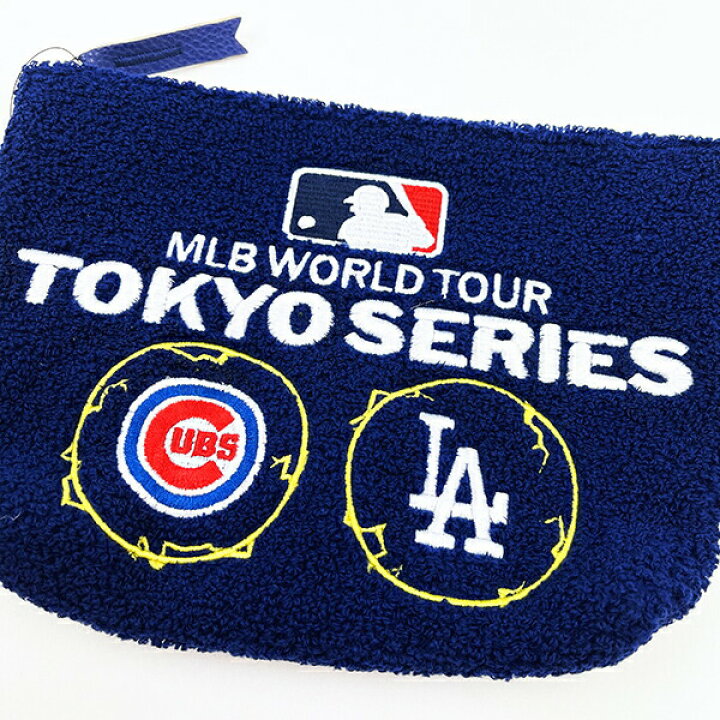 楽天市場】MLB(メジャーリーグ) 東京シリーズ さがらポーチ (ネイビー 
