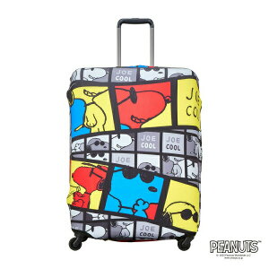 スヌーピー スーツケースカバー(M) シネマジョークール トラベルグッズ SNOOPY