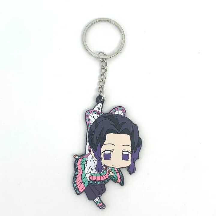 楽天市場 鬼滅の刃 しのぶ 胡蝶しのぶつままれキーホルダー キーリング キャラグッズ Perfect World Tokyo