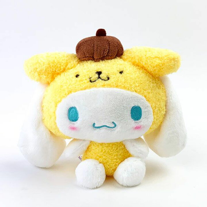 楽天市場】サンリオ シナモロール ぬいぐるみ 20thなりきり ポムポム 