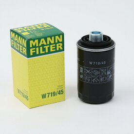 MANN FILTER マン フィルター オイルフィルター オイルエレメント W719/45 AUDI アウディ VOLKSWAGEN フォルクスワーゲン 純正品番 06H 115 403、06J 115 561 B、06H 115 561、06J 115 403 C、06J 115 403 J、06J 115 403 M、06J 115 403 Q