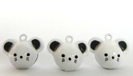 入荷致しました☆ 可愛い　鈴　ねずみちゃん　☆　1個　◇ペットの首輪や根付・ストラップにも♪　◇　ネズミ　ねずみ　マウス