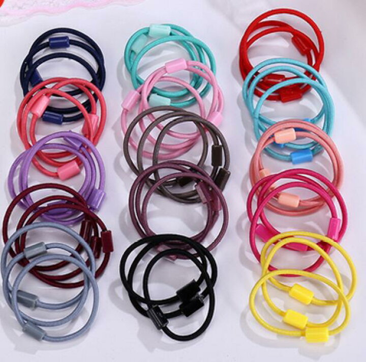 楽天市場】☆ミニサイズ ヘアゴム 30本セット ☆ 約3cm カラーは 