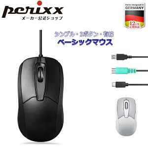 x[W500~Z[IybNX }EX USBEType-CEPS/2 ڑ1000DPI wZT[ 3{^ 1.8MP[u ubN zCg PERIMICE-209