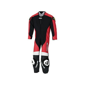 RSタイチ NXL022 J022 キッズ レザースーツ(レッド) サイズ 130cm NXL0221500K130