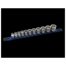 ディーン 3/8SQ 12角インチソケット 11ピースソケット ・021384