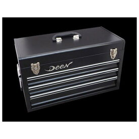 ディーン 3段トップチェスト ブラック ・021569