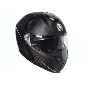 AGV SPORTMODULAR 001-TRICOLORE MATT CARBON ITALY サイズ：L 120192I000109 エージーブイ システムヘルメット（フリップアップ） バイク