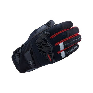 RSタイチ RST450 ドライマスターフィット エッジ レイングローブ(ブラック/レッド) サイズ M RST450BK02M