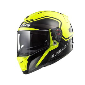 【雑誌付き】LS2 HELMETS フルフェイスヘルメット アウトレット品 BREAKER（ブラックイエロー） サイズ：L エルエスツーヘルメット