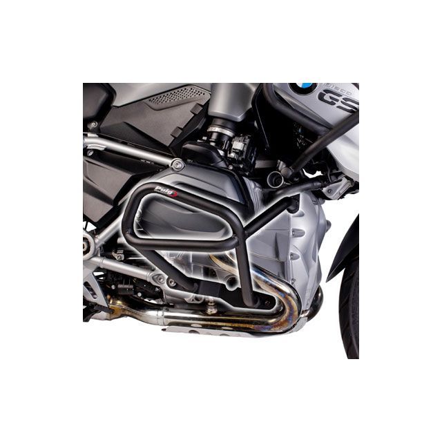 正規品／Puig エンジンガード（ブラック） 7543N プーチ エンジンガード バイク R1200GS | モトメガネ 楽天市場店