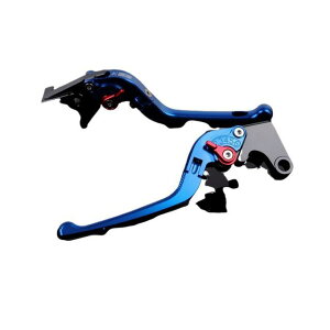 SPEEDRA アルミビレットアジャストレバーセット 3D可倒式(レバー本体:ブルー) GSX-R600 GSX-R750 アジャスター レッド SU0405166-RD