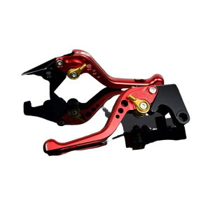 SPEEDRA アルミビレットアジャストレバーセット 3Dショート(レバー本体:レッド) GSX-R600 GSX-R750 アジャスター ゴールド SU0405475-GD