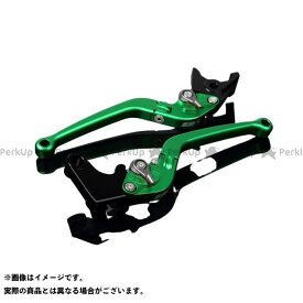 SPEEDRA アルミビレットアジャストレバーセット スタンダード可倒式（レバー本体：マットグリーン） アジャスター マットチタン LVAM026GN-TM