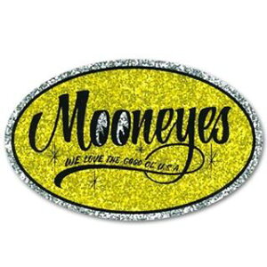 [ACY DM-168 MOONEYES OVAL STICKERiCG[j DM-168