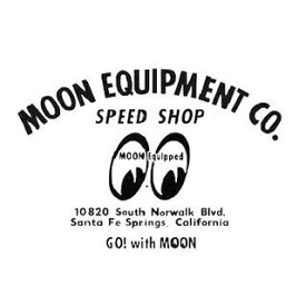 MOONEYES MQD-021 MOON SPEED SHOP DECAL カラー：ブラック MQD-021 ムーンアイズ ステッカー 日用品