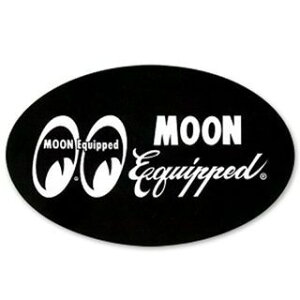 [ACY MQD-027 MOON EQUIPPED OVAL STICKERiubNj MQD-027