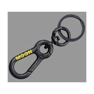���[���A�C�Y MKR-133 MOON W-KARABINER KEY HOLDER �J���[ �u���b�N MKR-133