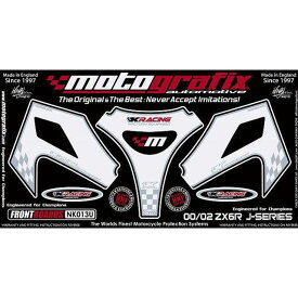 MOTOGRAFIX NK013U ボディパッド Front カワサキ MT-NK013U モトグラフィックス ドレスアップ・カバー バイク ニンジャZX-6R