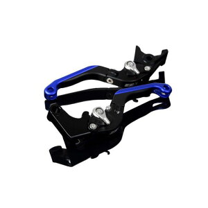 SPEEDRA アルミビレットアジャストレバーセット 可倒延長式(レバー本体:マットブラック) GSX-R600 GSX-R750 アジャスター マットシルバー エクステンション マットブルー LVGM050BK-SRBE