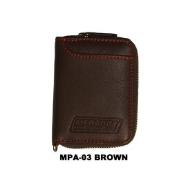 マーキュリープロダクツ BOXコインケース（ブラウン） MPA-03BR