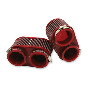 r[GV[ Dual air filter for carburetor-Specific kitsiLu^[ԗp fA GAtB^[j GSX R 1100 W FM2922