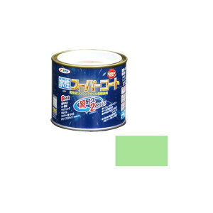アサヒペン 水性スーパーコート 1/5L(パステルグリーン) AP9011397