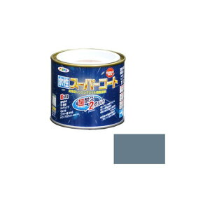 アサヒペン 水性スーパーコート 1/5L(ブルーグレー) AP9011387