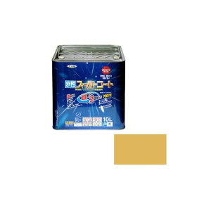 アサヒペン 水性スーパーコート 10L(ハーベストイエロー) AP9011465