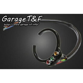 T&F インジケーターランプ（3連）＆取り付けステー リングタイプセット カラー：ブラック IN09 ガレージT&F インジケーター バイク