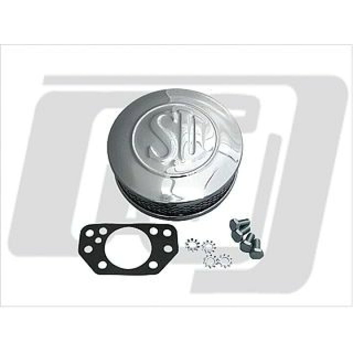 楽天市場】ガッツクローム SUキャブ用エアークリーナーキット Harley 