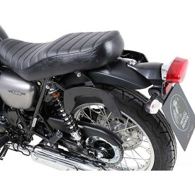 ヘプコ＆ベッカー サイドソフトケースホルダー「C-Bow」 （ブラック） W800 W800 Street/Cafe 630-2541-0001