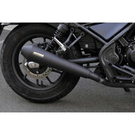 オーバーレーシング SSメガホンマフラー（ブラック） スリップオン Rebel250 S Edition Rebel250 ・17-13…