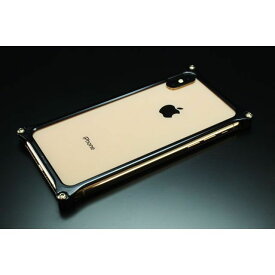 正規品／GILD design GI-423B ソリッドバンパー for iPhone XS Max（ブラック） 42796 GILD design（mobile item） 小物・ケース類 日用品