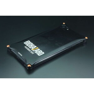 GILD design�imobile item�j GI-BIO-06 BIOHAZARD �u�o�C�I�n�U�[�h7�v���f���i�u���b�N�j Solid for iPhone 8/7 42127