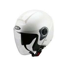 SPEEDPIT ZR-20 ZACK シールドツキJET（パールホワイト） ZR-20 スピードピット ジェットヘルメット バイク