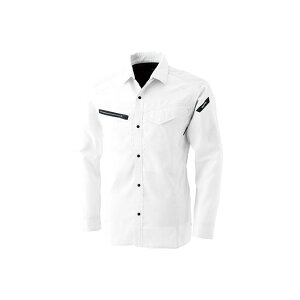 TSデザイン AIR ACTIVEロングスリーブシャツ(ホワイト) サイズ 4L 8105