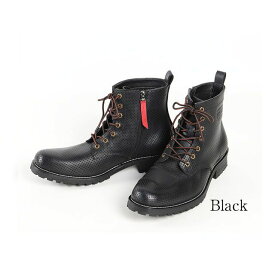 デグナー HS-B11M メンズメッシュレザーブーツ（ブラック） サイズ 26.5cm HS-B11M