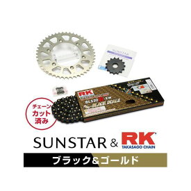 SUNSTAR KR33004 スプロケット＆チェーンキット（ブラック） KR33004 サンスター スプロケット関連パーツ バイク CRF250M