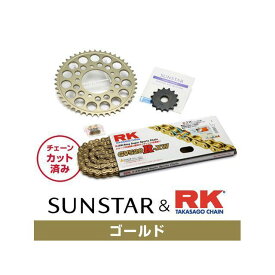 SUNSTAR KR35003 スプロケット＆チェーンキット（ゴールド） KR35003 サンスター スプロケット関連パーツ バイク 400X CB400F CBR400R