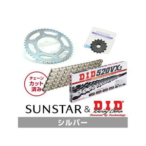 �Z�b�g���i KD31106 �T���X�^�[ �X�v���P�b�g��DID �`�F�[���L�b�g�i�V���o�[�j NINJA250 Z250 KD31106