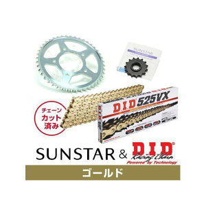 �Z�b�g���i KD41907 �T���X�^�[ �X�v���P�b�g��DID �`�F�[���L�b�g�i�S�[���h�j STEED400/VLX/VCL/VSE KD41907